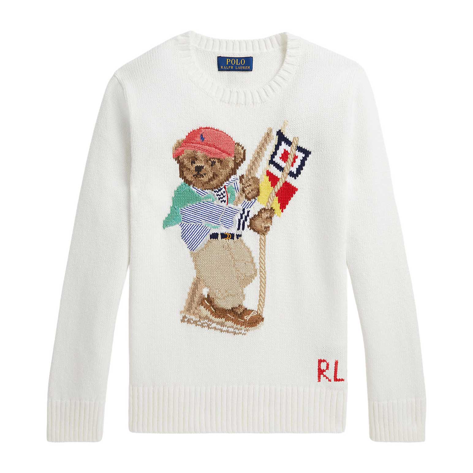 Polo Ralph Lauren Polo Bear Cotton Sweater 8-10Y